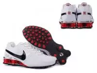 chaussures nike shox promos oz noir rouge blance,nike shox promos rivalry noir